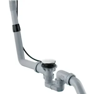 Wybór klientów Hansgrohe Exafill S Kompletny syfon wannowy z napełnianiem przez przelew 58113000