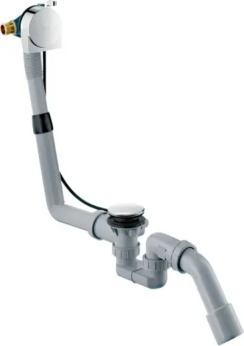 Wybór klientów Hansgrohe Exafill S Kompletny syfon wannowy z napełnianiem przez przelew 58113000