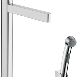 Hansgrohe Finoris bateria umywalkowa 260 z główką Bidette i wężem 160 cm 76220140 Popularny