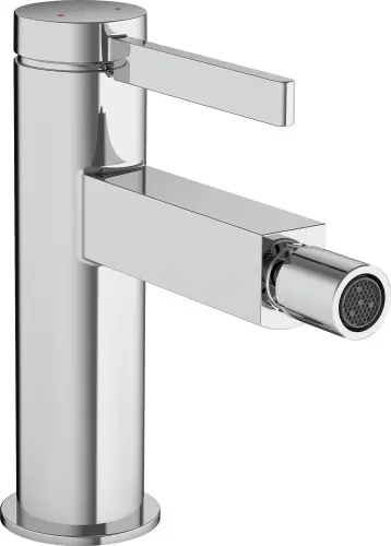 Nowy Hansgrohe Finoris Jednouchwytowa bateria bidetowa z odpływem Push-Open 76200140