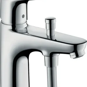 Łatwy zwrot Hansgrohe Focus Jednouchwytowa bateria wannowa z przełącznikiem ciśnieniowym 31930000