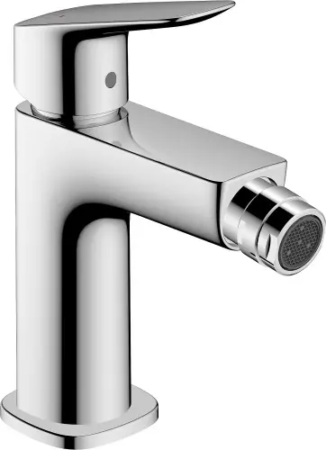 Super okazja Hansgrohe Logis Jednouchwytowa bateria bidetowa 110 z odpływem 71201000