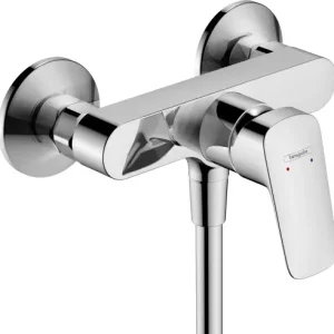 Łatwy zwrot Hansgrohe Logis Jednouchwytowa bateria prysznicowa z 2 zakresami przepływu 71601000