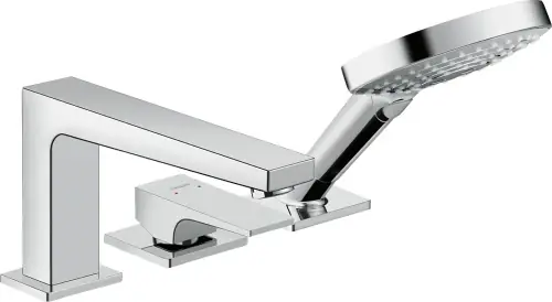 Hansgrohe Metropol 3-otworowa bateria na brzeg wanny z uchwytem 32550000 Dostępne od ręki