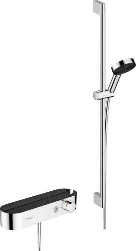 Kup teraz Hansgrohe Pulsify Select S prysznicowy 105 3jet Relaxation z drążkiem 90 cm 24270000