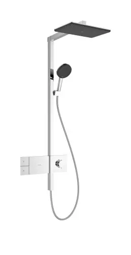 Wysoka jakość Hansgrohe Raindance Alive Komplet prysznicowy 210/340 1jet EcoSmart 24581000