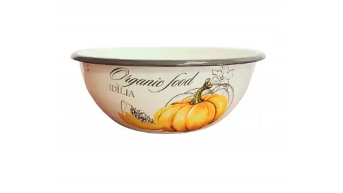 Miska kuchenna miednica emaliowana Dynia 25cm 2,5L Najlepsza cena
