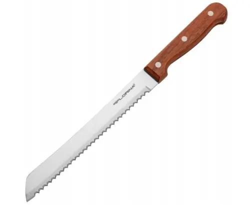 Nóż kuchenny do krojenia chleba pieczywa Wood 20cm Dostępne od ręki