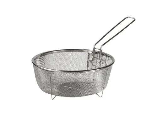 Nie przegap Sito koszyk do frytek ze stali nierdzewnej Steel Ambition 23 cm