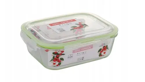 Promocja Pojemnik szklany do żywności z pokrywą Frigo 1040 ml