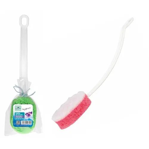 Oferta Gąbka Myjka do mycia pleców ciała długa rączka