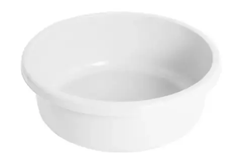 Super okazja Miska plastikowa okrągła Vicky 36cm 9L biała