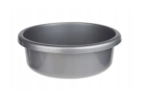 Kup teraz Miska plastikowa okrągła Vicky 36cm 9L srebrna