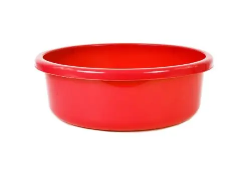 Rabat Miska plastikowa okrągła Vicky 41cm 13,5L czerwona