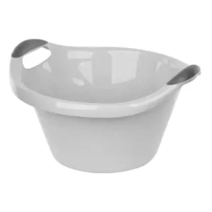 Miska miednica 370 owalna 10 L B plastikowa szara Niska cena