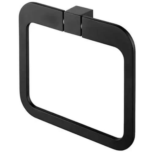 Wyprzedaż Wieszak łazienkowy na ręczniki FUTURA black czarny