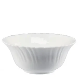 Salaterka miska szklana Bianco 15,4cm biała Szybka dostawa