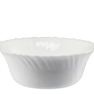 Rabat Salaterka miska szklana Bianco 17,5 cm biała