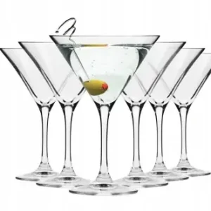 Oferta czasowa Kieliszki do martini Drinków Koktajli Avant-Garde Krosno 6 szt 240 ml
