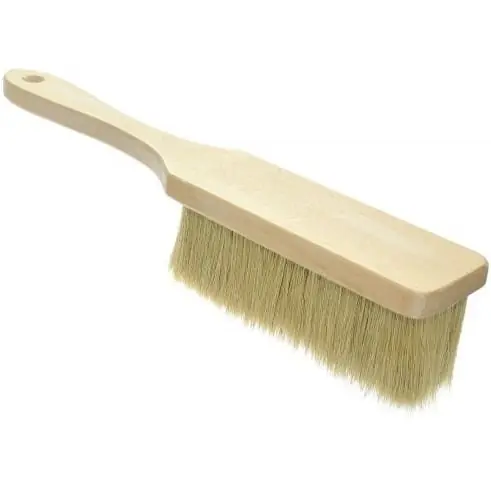 Wybór klientów Zmiotka do samochodu śniegu miękka szczecina drewniana naturalne włosie 33cm