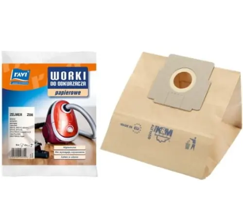 Super okazja Worki do odkurzacza zelmer 5 szt Cobra Z07 papierowe