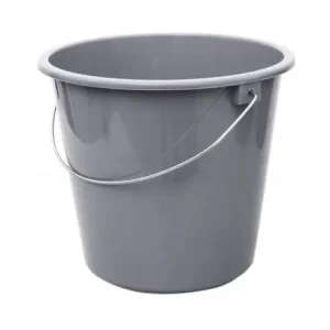 Wiadro wiaderko plastikowe okrągłe PICOLLO 5 L szare Oferta czasowa