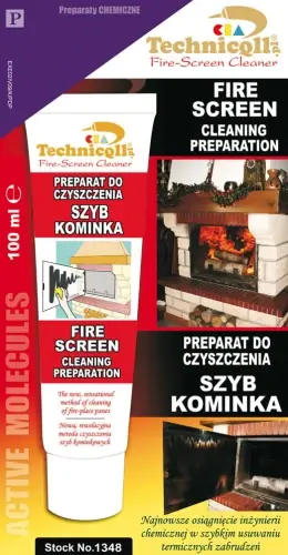 Preparat pasta do szyb kominka kominkowych Technicqll Łatwy zwrot