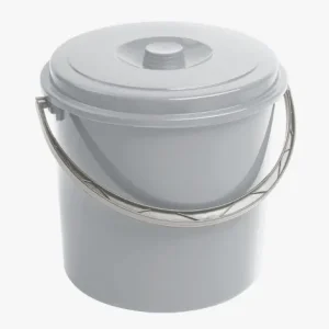 Oferta limitowana Wiadro wiaderko z pokrywą 16 L szare CURVER