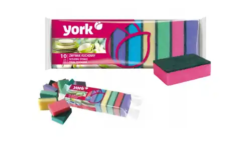 Niska cena Zmywaki kuchenne gąbka kostka 10szt York