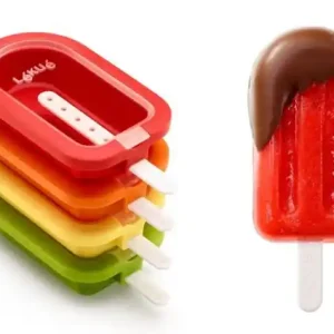 Okazja Zestaw 4 foremek do lodów M Ice Lolly Moulds LEKUE