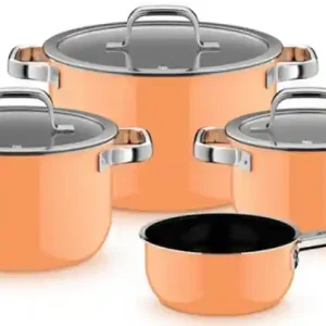 Zestaw 4 naczyń Fusiontec Mineral Pro papaya orange WMF Szybka wysyłka