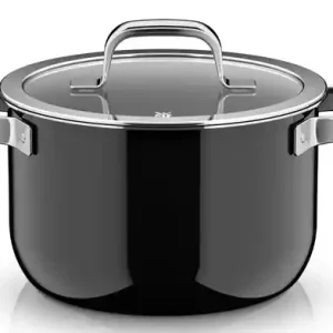 Promocja Garnek 20 cm - 3,7 l pokrywą Fusiontec Mineral Pro czarny WMF