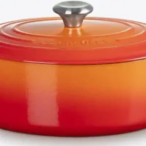 Brytfanna żeliwna owalna 29 cm płomienna LE CREUSET Nowy