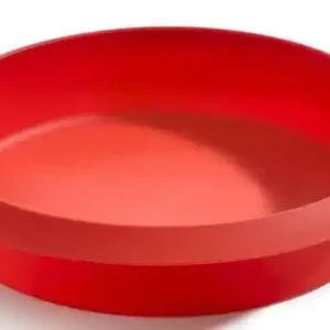 Okrągła silikonowa forma do ciasta 20 cm czerwona LEKUE Oferta