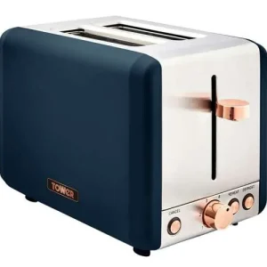 Toster na dwie kromki Cavaletto Midnight Blue/RoseGold TOWER Sprawdź teraz