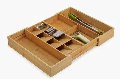 Organizer na sztućce rozsuwany DrawerStore™ Bamboo Expanding JOSEPH JOSEPH Wysoka jakość