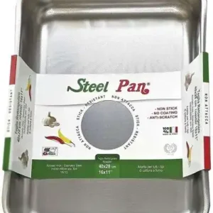 Wyprzedaż Forma do pieczenia 40x28cm STEEL PAN