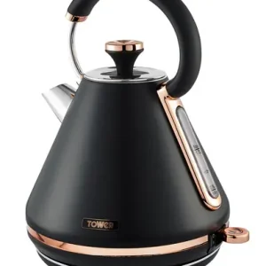 Nowy Czajnik Cavaletto 1,7l Black/ Rose Gold TOWER