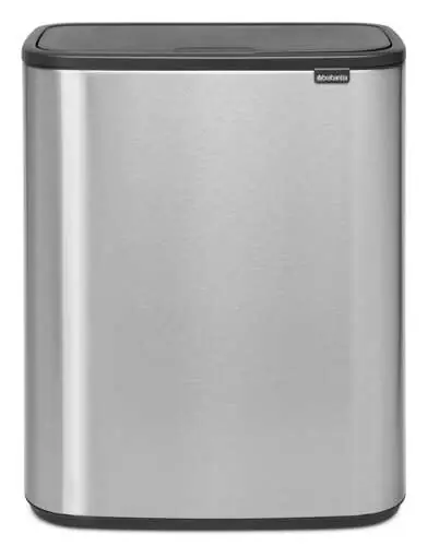 Kosz Bo Touch Bin 2x30 l stal matowa FPP BRABANTIA Zniżka