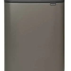 Kosz Bo Touch Bin 2x30 l platynowy BRABANTIA Nowość