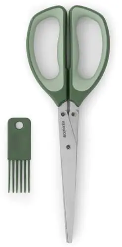 Bezpieczne zakupy Nożyce do ziół Tasty+ Fir Green BRABANTIA