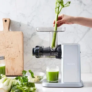 Hurom DU Chef - wielofunkcyjna wyciskarka do soków -kolor platynowy Oferta limitowana