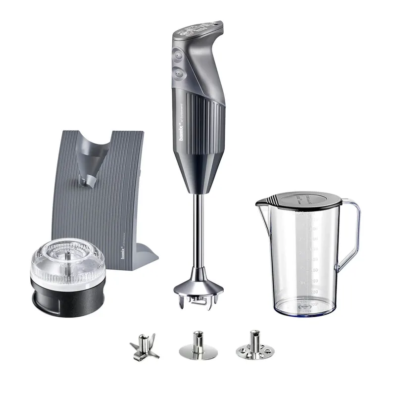 Blender ręczny Bamix SWISSLINE M200 - Antracyt Bezpieczna płatność