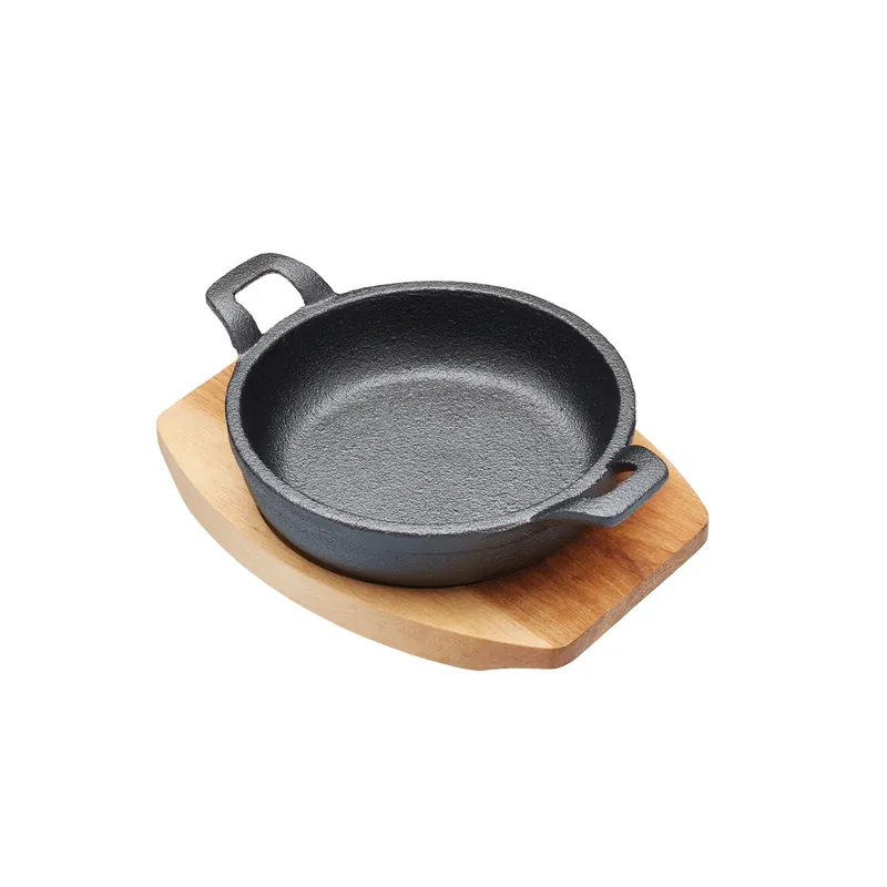 Patelnia Żeliwna Z Rączkami Z Deską Do Serwowania 12,5 Cm - Artesà Zamów teraz