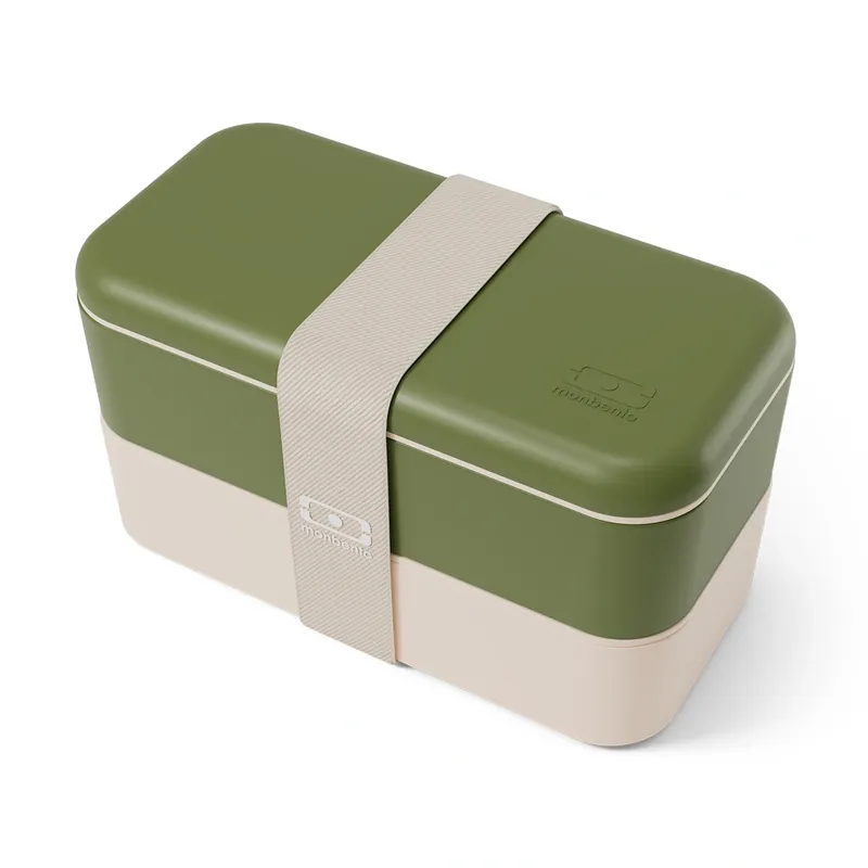 Kup teraz Monbento Original Bento Lunchbox 1L Olive Recycled