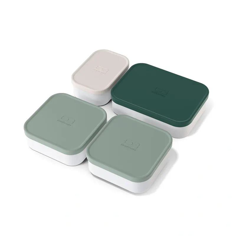 Monbento Extra Pojemniki Do Lunchboxa 4 Sztuki Green Dodaj do koszyka
