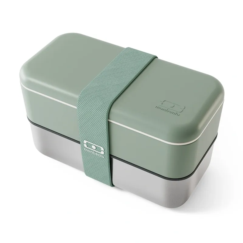 Popularny Monbento Sense Original Bento Lunchbox 1.2l Green Natural