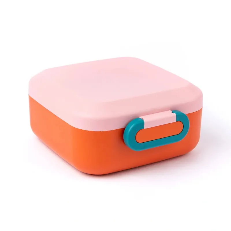 Lunchbox Z Przegródkami Dla Dzieci Rikko Poppy Flamingo - Amuse Zniżka
