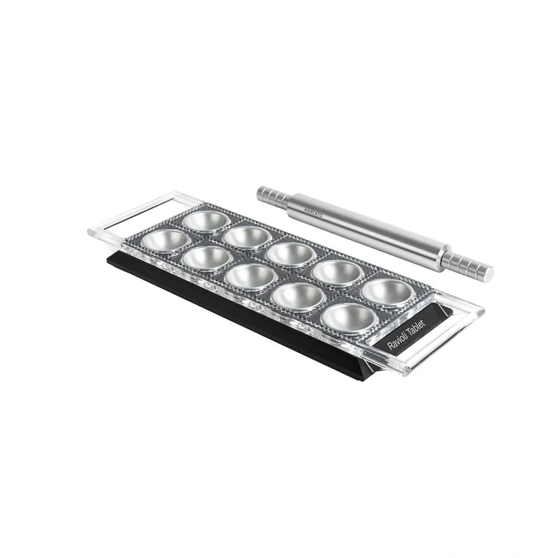 Forma do ravioli w kwadratach 5 x 5 cm x 10 szt czarna design line - Marcato Obniżka ceny