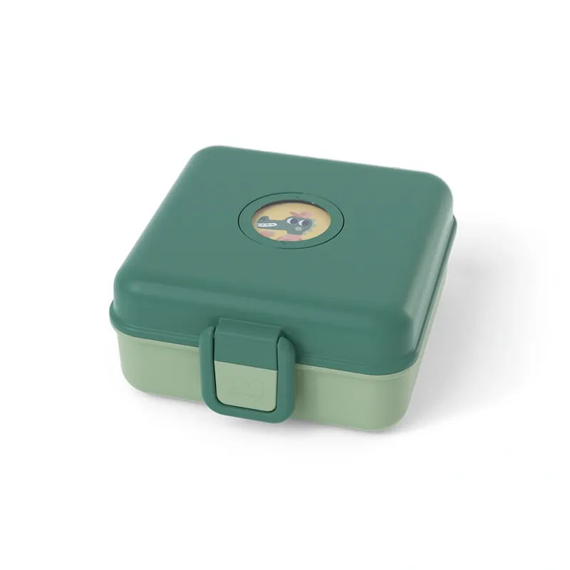Monbento Snacky Lunchbox Dla Dzieci 0,85 L Green Forest Darmowy zwrot